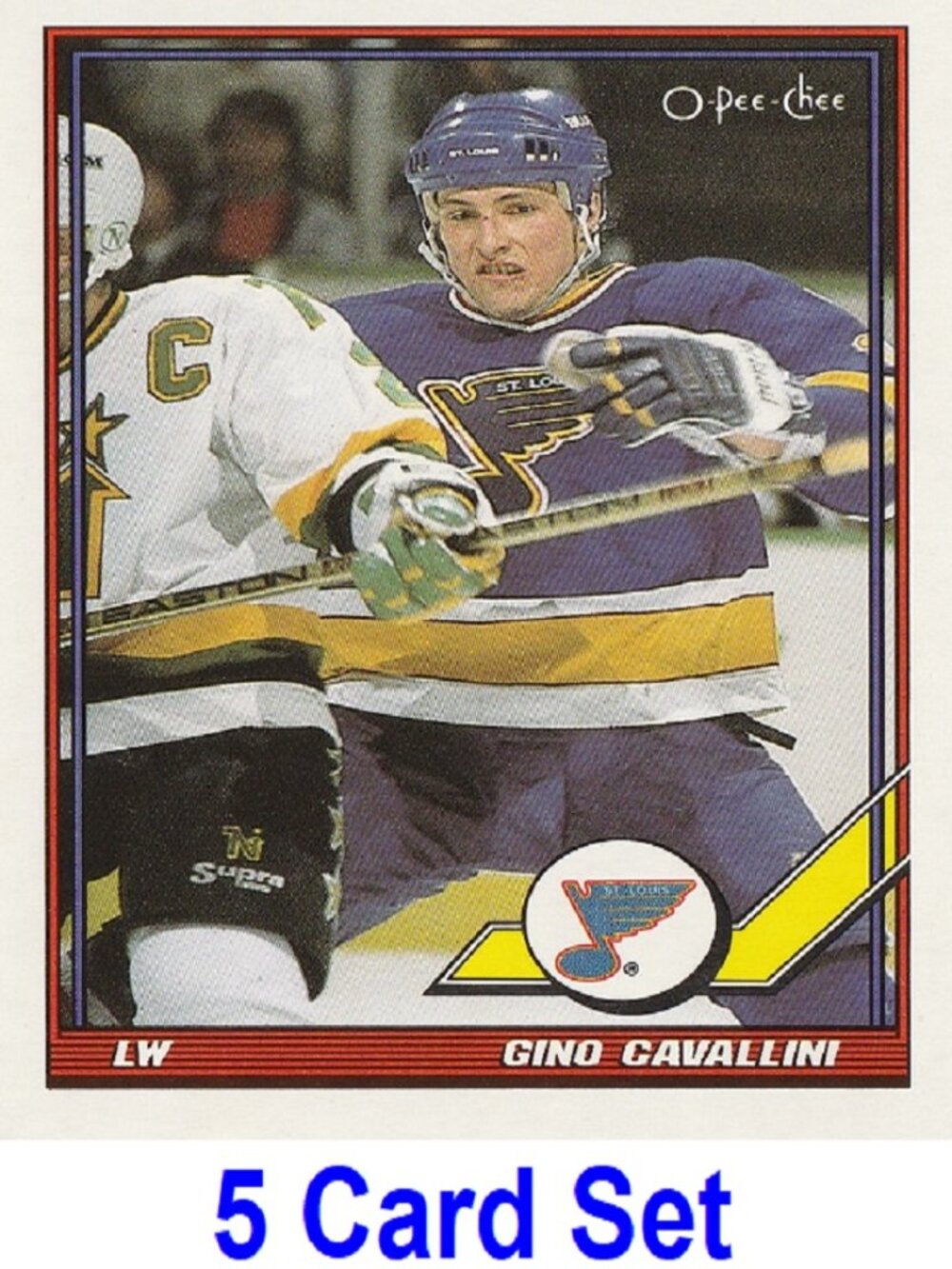 Gino Cavallini Hockey Card Collection